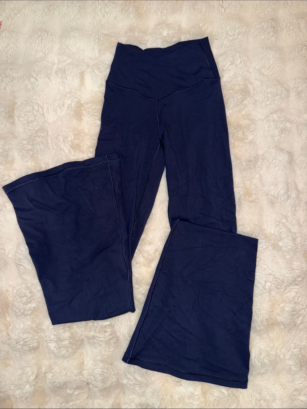 Arie offline Navy Flare Yoga Pants